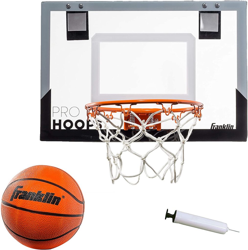 JAPER BEES Indoor Mini Basketball Hoop Over The Door & Wall Mount