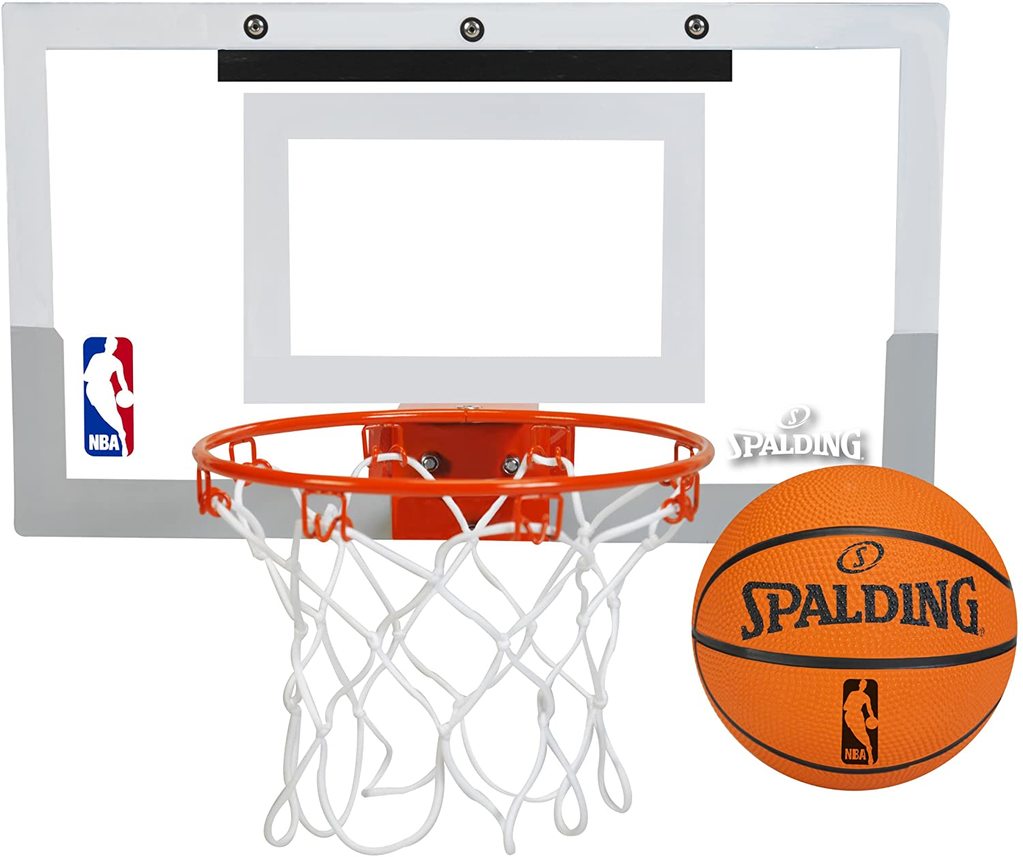 JAPER BEES Indoor Mini Basketball Hoop Over The Door & Wall Mount